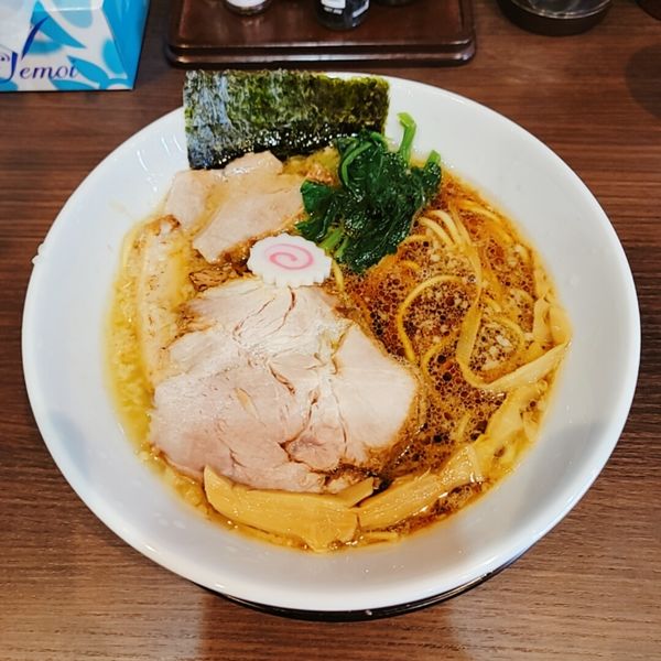 「こってりラーメン麺カタメ」@ラーメン 一樹の写真