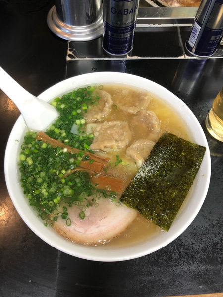 「雲呑麺　1000円」@中華そば高はしの写真