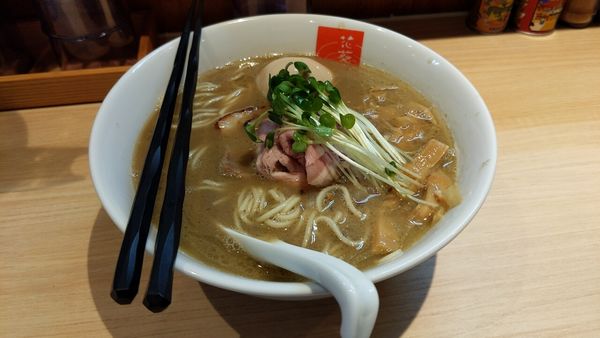 「特製濃厚煮干しそば」@煮干中華そば ハナアオイの写真