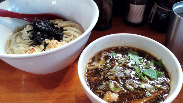 「【昼】鰹醤油つけ麺」@麺処 秋もとの写真