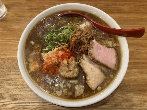 「背脂生姜ラーメン」@麺や 七彩 八丁堀店の写真