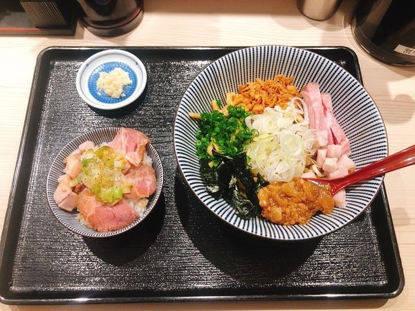 「みたらし醤油の油そば」@長男、もんたいちおの写真