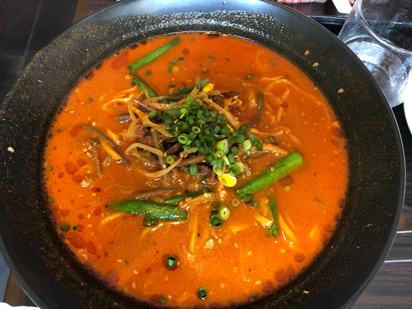 「ユッケジャンラーメン」@焼肉 セナラ 大宮店の写真