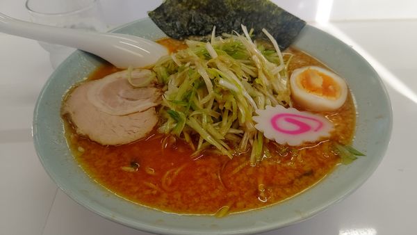 「ネギラーメン820円&2辛６０円」@ラーメンショップ 藤岡店の写真