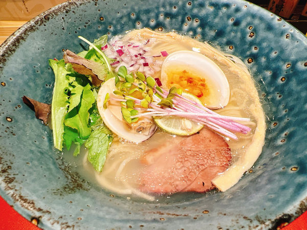 「紀州鴨蛤塩そば」@鴨中華そば 楓の写真