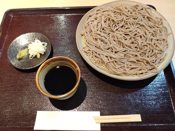 「ざる蕎麦　８５０円」@蕎麦工房 おやまぼくちの写真