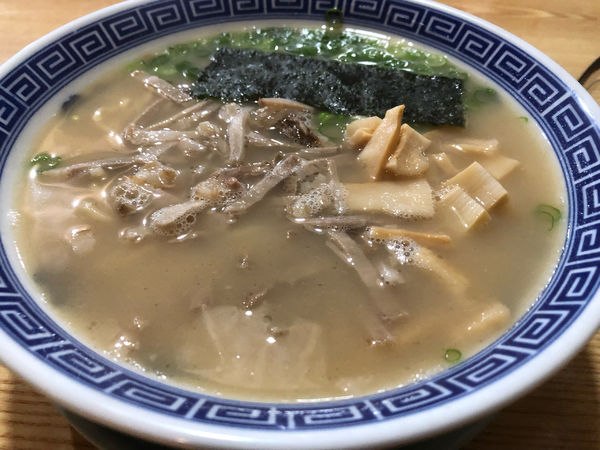 「チャーシューメン750円」@元祖とんこつラーメン 南京千両の写真