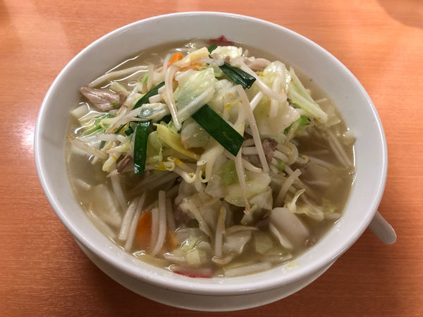 「野菜たっぷりタンメン」@日高屋 西新宿1丁目店の写真