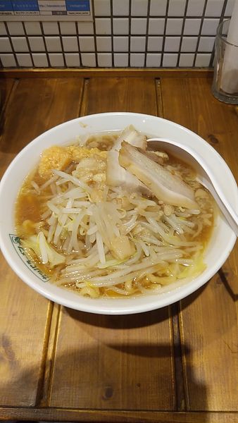 「(限定)ﾆﾝﾆｸ・ｱﾌﾞﾗ・ﾔｻｲ」@カッパラーメンセンターの写真