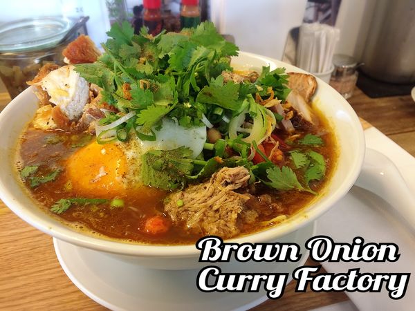 「カレーラーメン￥1380」@ブラウンオニオンカレーファクトリーの写真