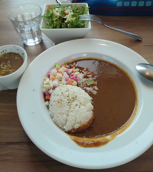 「スパイスカレー(800円)」@PLATINUM FISH マーチエキュート神田万世橋店の写真