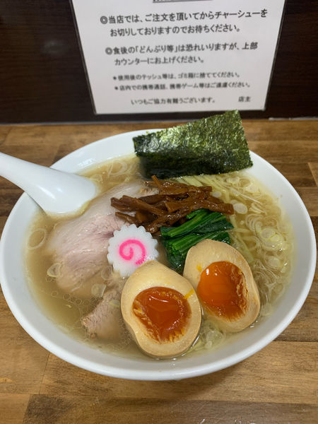 「塩ラーメン」@オランダ軒の写真