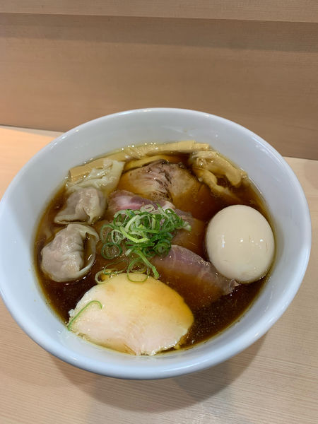 「醤油中華そば」@手揉み中華そば 中村の写真