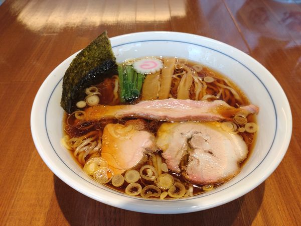 「中華そば」@自家製手打中華そば もり中の写真