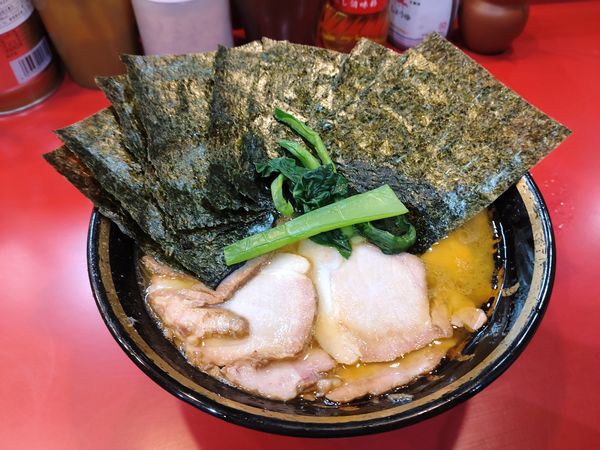「チャーシュー麺　のり増し」@家系総本山 ラーメン吉村家の写真