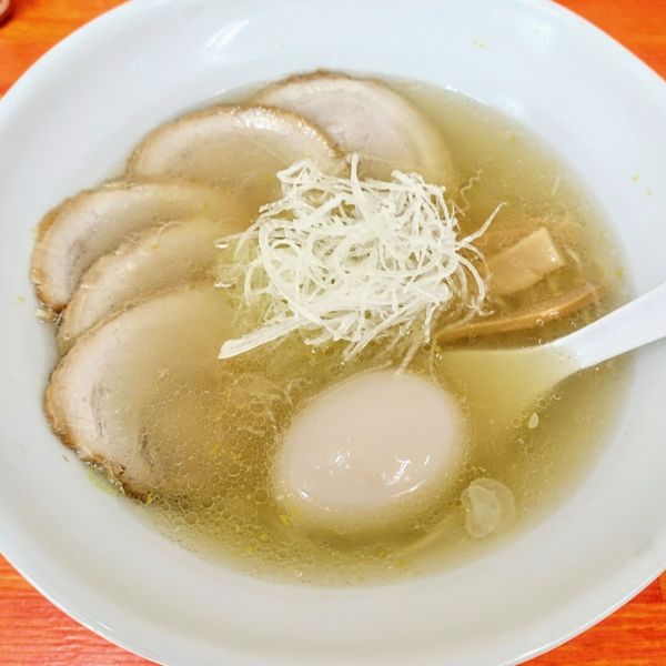 「特選塩そば､味玉」@中華そば 宝の写真