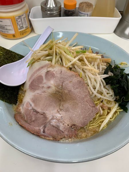 「たれそば 中 味ネギ」@◯つばき食堂の写真