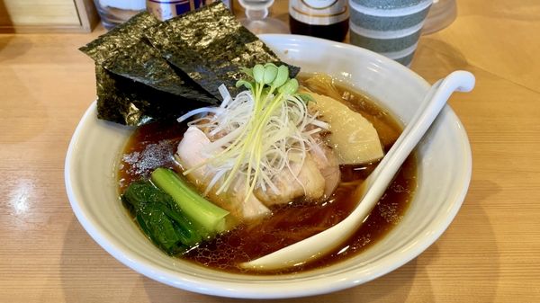 「特製中華蕎麦 ＋ 麻婆ごはん ＋ キリン零ICHI」@中華蕎麦 はるの写真