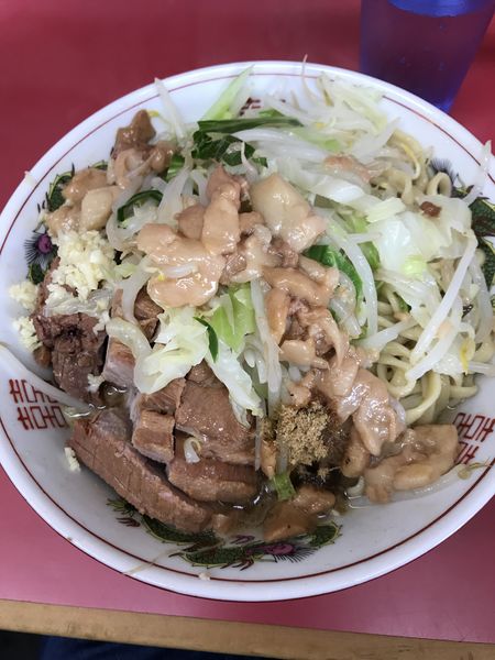 「大豚汁なし」@ラーメン二郎 環七一之江店の写真