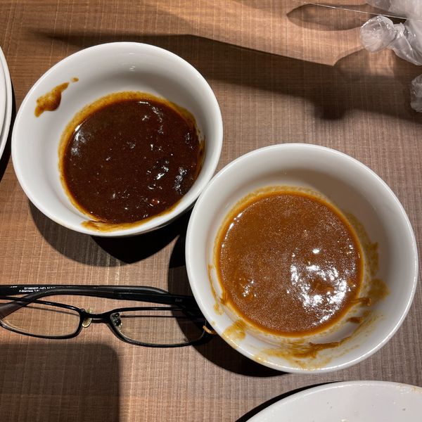 「二段仕込みのむさしのブラックカレー・バターキチンカレー」@エクスブルー ザ ブッフェ ラゾーナ川崎プラザ店の写真