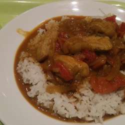 トマトチキン 980円＋辛4 30円