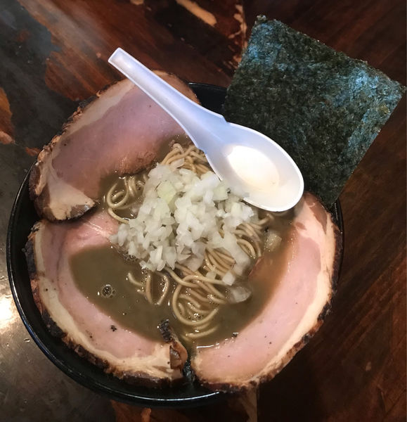「煮干濃麺HV チャーシューTP」@濃麺 海月の写真
