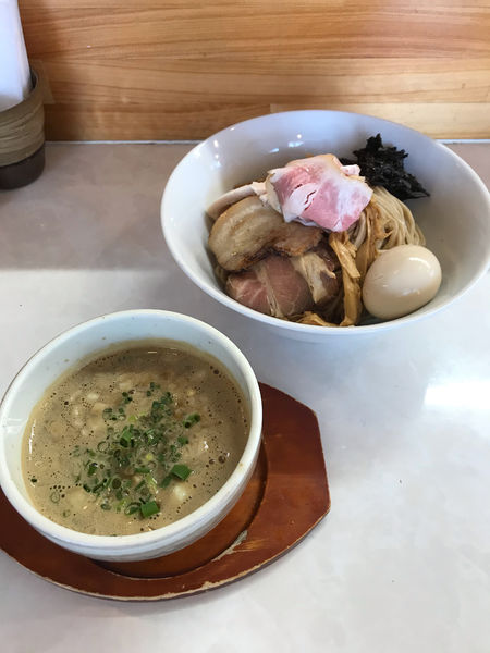 「特製煮干し鶏つけそば」@中華蕎麦 一無庵の写真