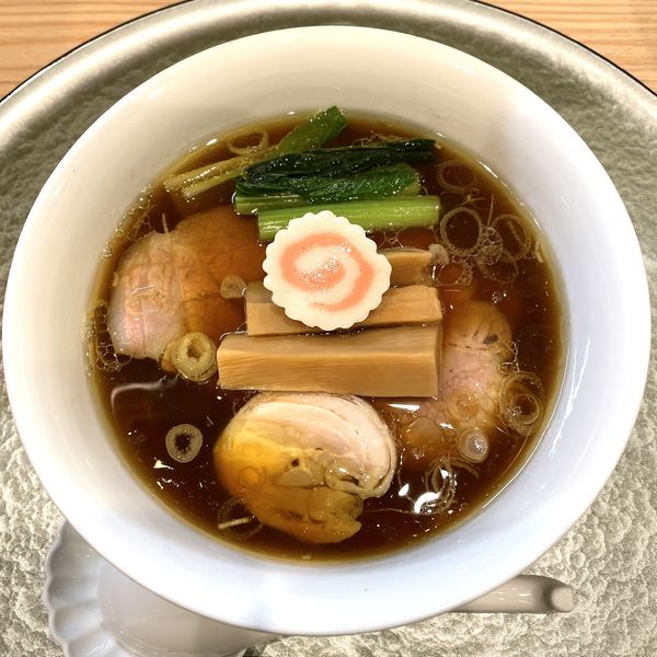 「黒出汁 ￥1100」@中華そば 深緑の写真