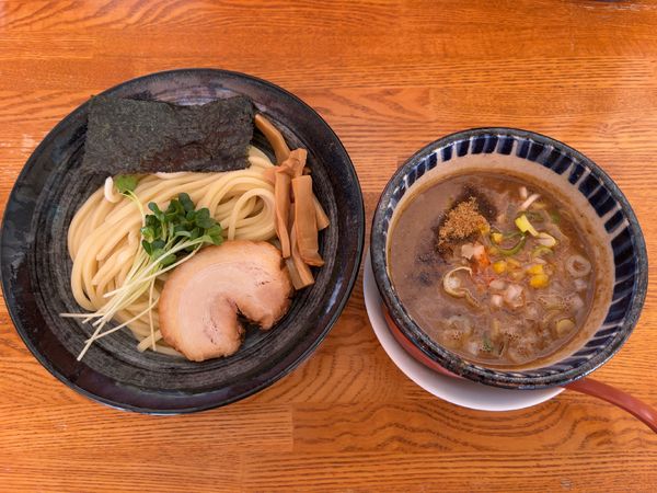 「とろりつけそば」@味箪笥の写真