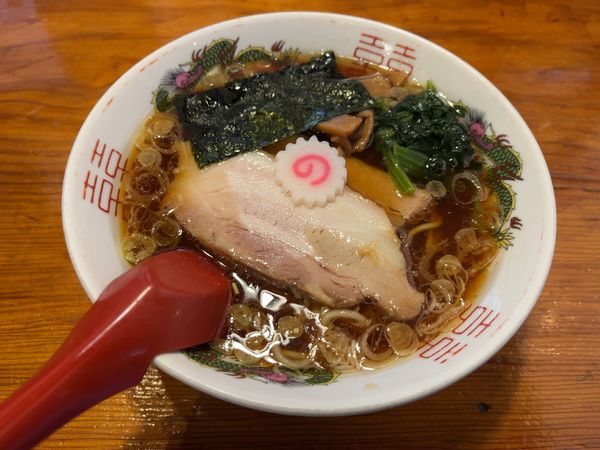 「醤油ラーメン」@水戸中華そば むじゃき食堂の写真