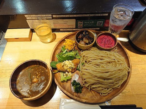 「創作塩つけ麺 「ミリサタマールGT」、など」@ラーメン 巌哲の写真