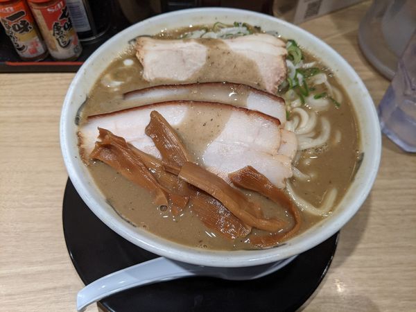 「ごくにぼ　930円-100円大盛り」@長尾中華そば 名古屋驛麺通り店の写真