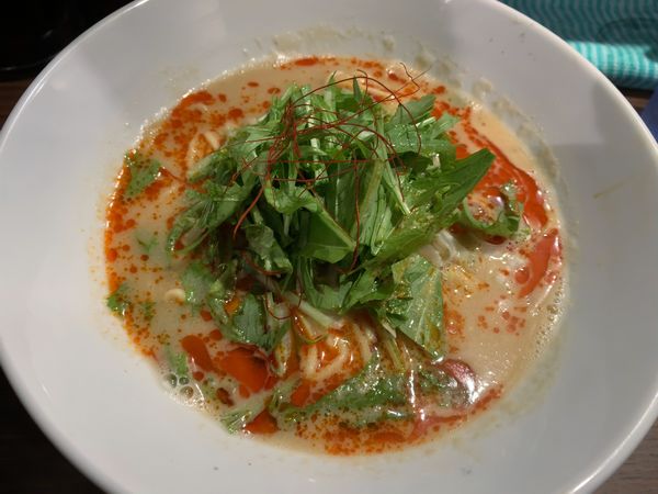 「担々麺（白）」@うさ担 浦和本店の写真