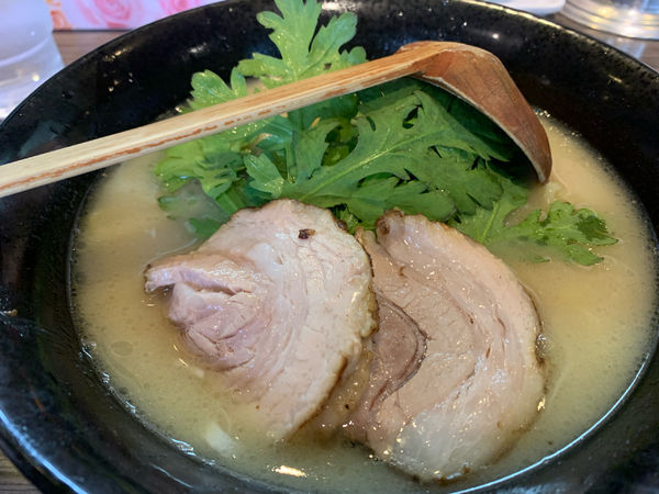 「鶏白湯ラーメン」@厚木本丸亭の写真