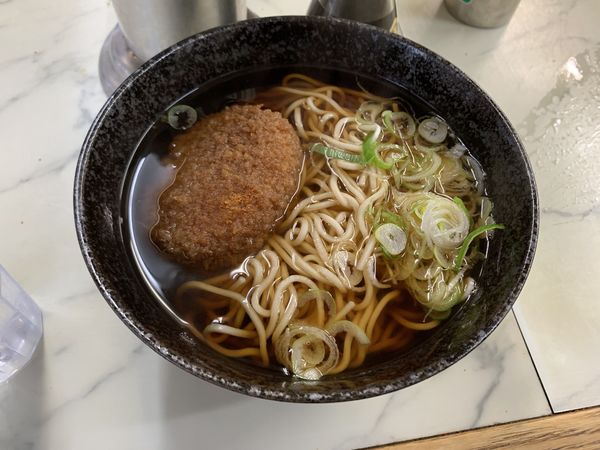 「コロッケそば(400円)」@大和屋の写真