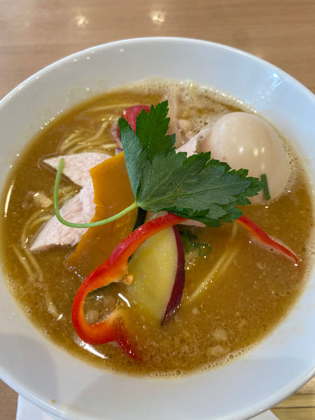 「鶏白湯味噌SOBA」@銀座 篝 アトレ浦和店の写真