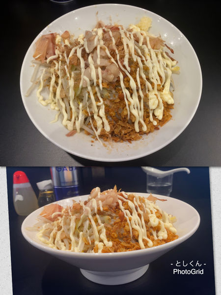 「汁無し蕎麦（少なめ）」@豚風。の写真