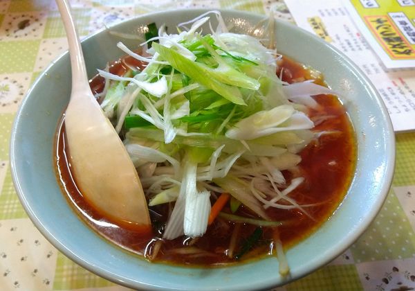 「ねぎ辛口らーめん(醤油)」@六文銭らーめんの写真