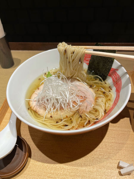 「塩らぁ麺 1100円」@NIPPON RAMEN 凛 TOKYOの写真