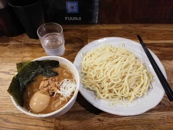 「特製つけ麺、大盛り1100円」@風雲児の写真