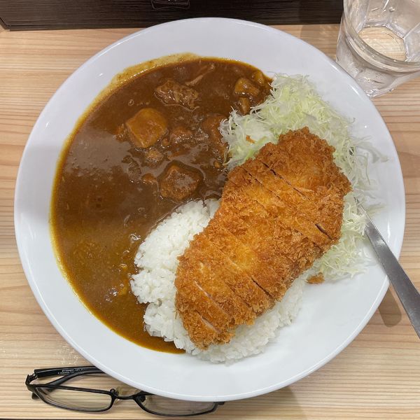 「ロースかつカレー」@とんかつ檍のカレー屋 いっぺこっぺ 秋葉原店の写真