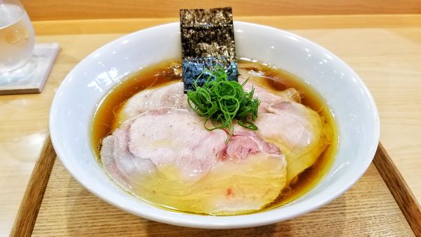 「しょうゆチャーシュー麺 バター醤油ごはん」@飯田商店 湯河原本店の写真