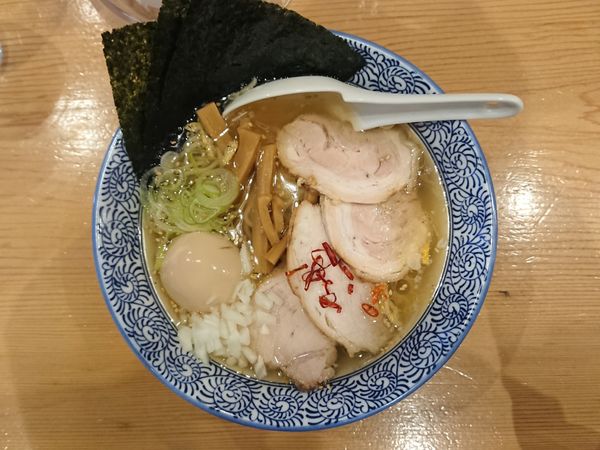 「特製塩そば」@中華そば 笑歩の写真