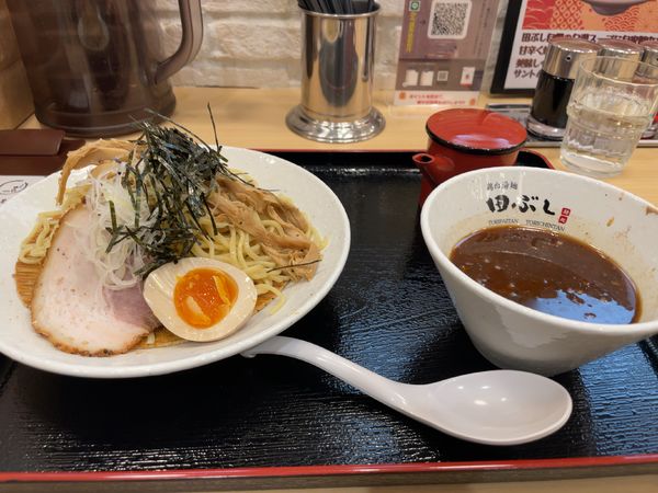 「田ぶしつけ麺」@鶏白湯麺 田ぶし サントムーン柿田川店の写真