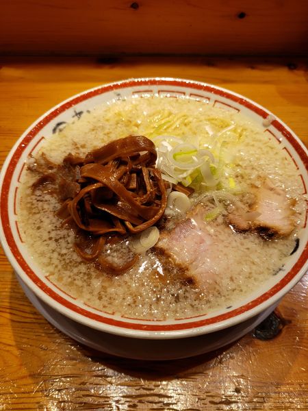 「中華そば　こってり　メンマトッピング」@田中そば店 秋葉原店の写真