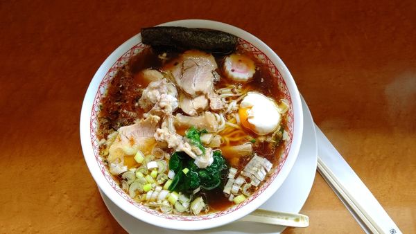 「チャーシューメン 900円+ 大盛 50円」@キッチン マンヨシの写真