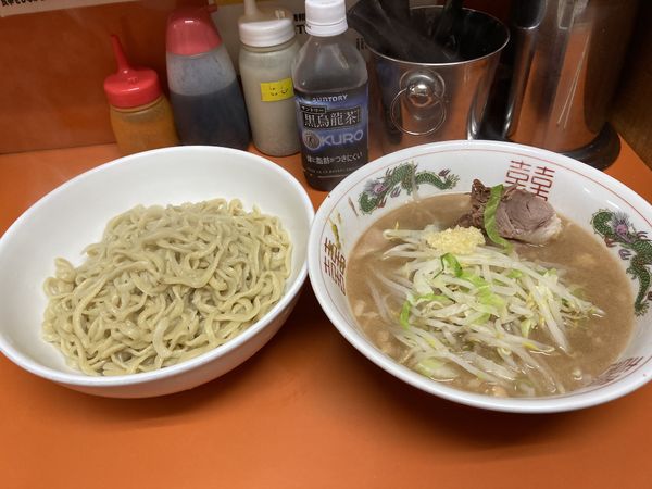 「ニンニクとゴマ油のつけ麺あつもり」@ラーメン二郎 相模大野店の写真