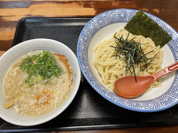 「塩ぽたつけ麺」@活力豚骨ラーメン 大成屋の写真