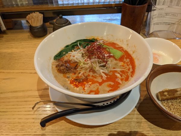 「四川担々麺」@四川担々麺 どういうわけで、の写真