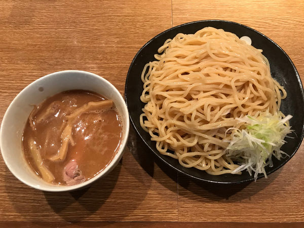 「鶏白湯醤油つけ麺」@中華そば 桃李の写真